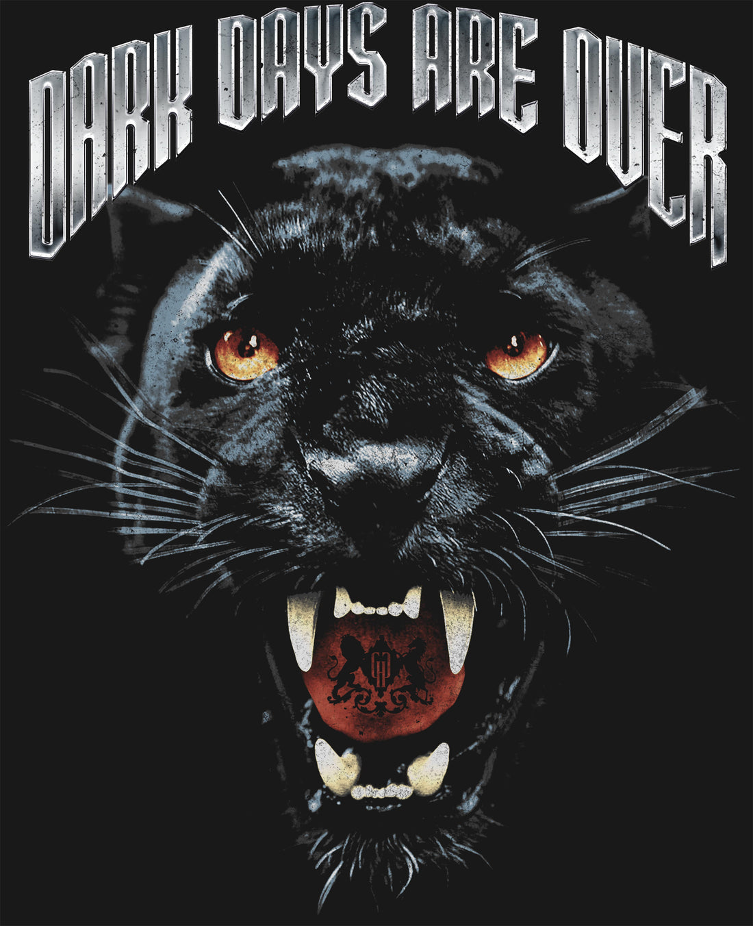 GH Dark Days Are Over Panther Tee - GiftedHeroes