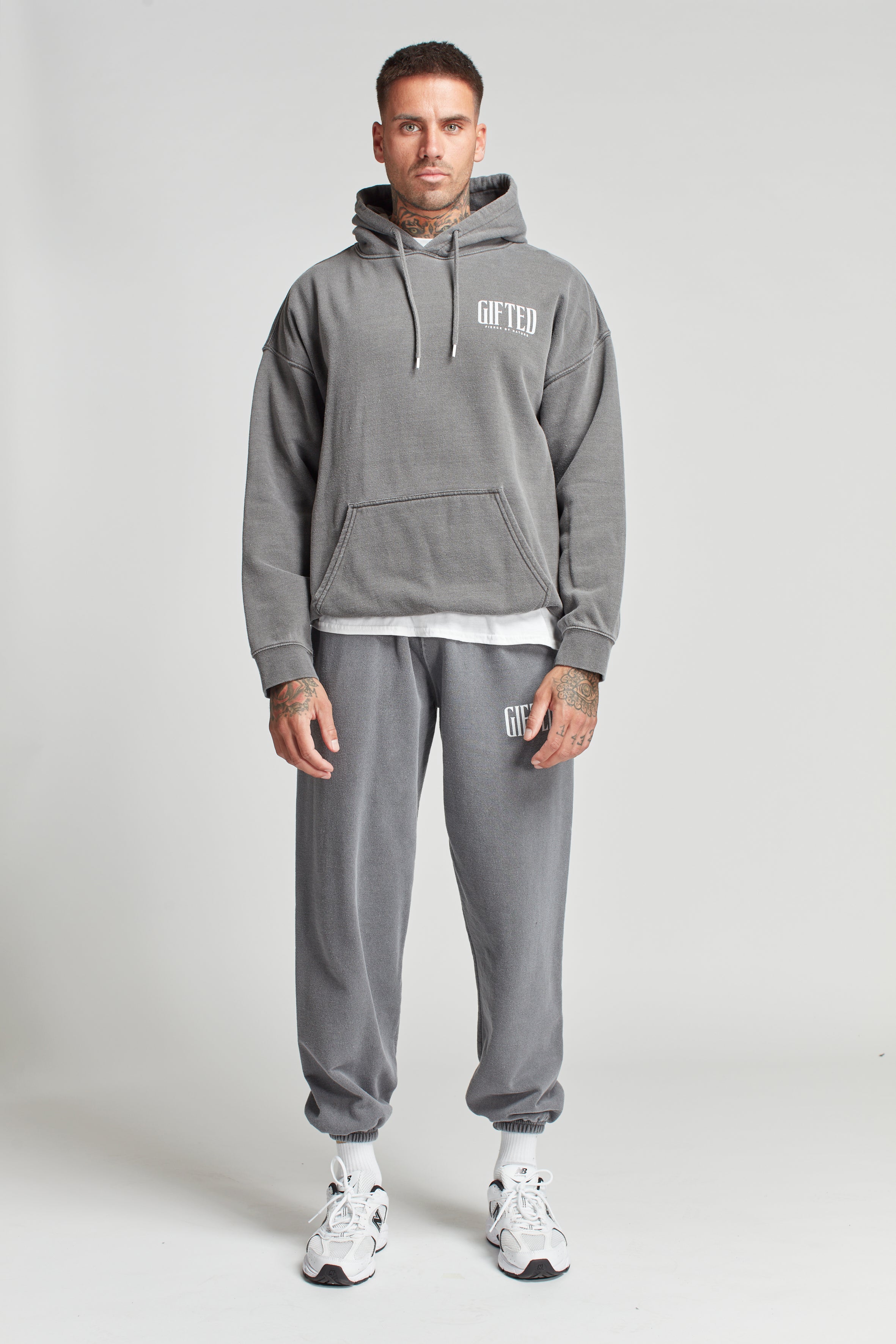 GH GIFTED ALWAYS HOODY - Charcoal - GiftedHeroes