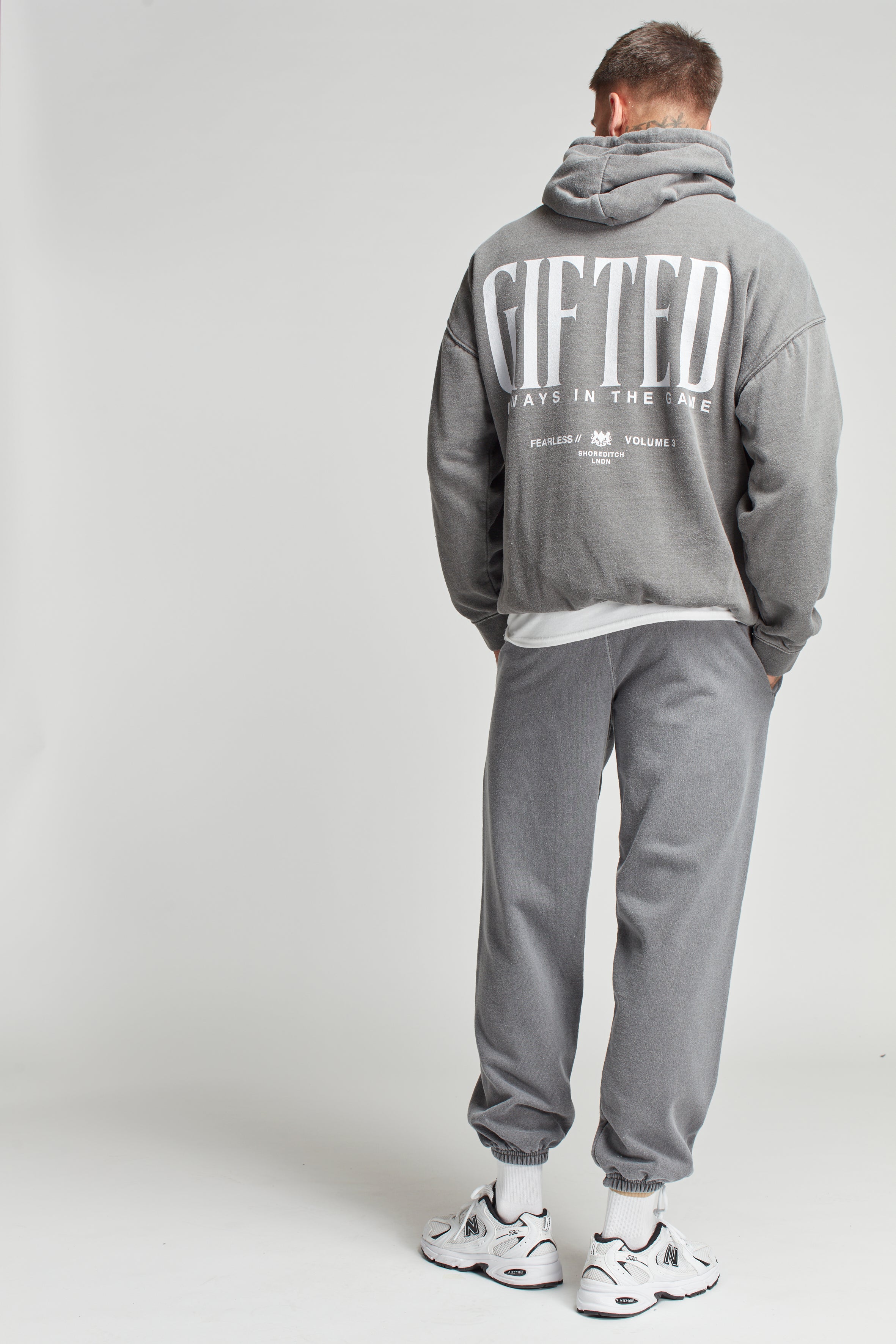 GH GIFTED ALWAYS HOODY - Charcoal - GiftedHeroes