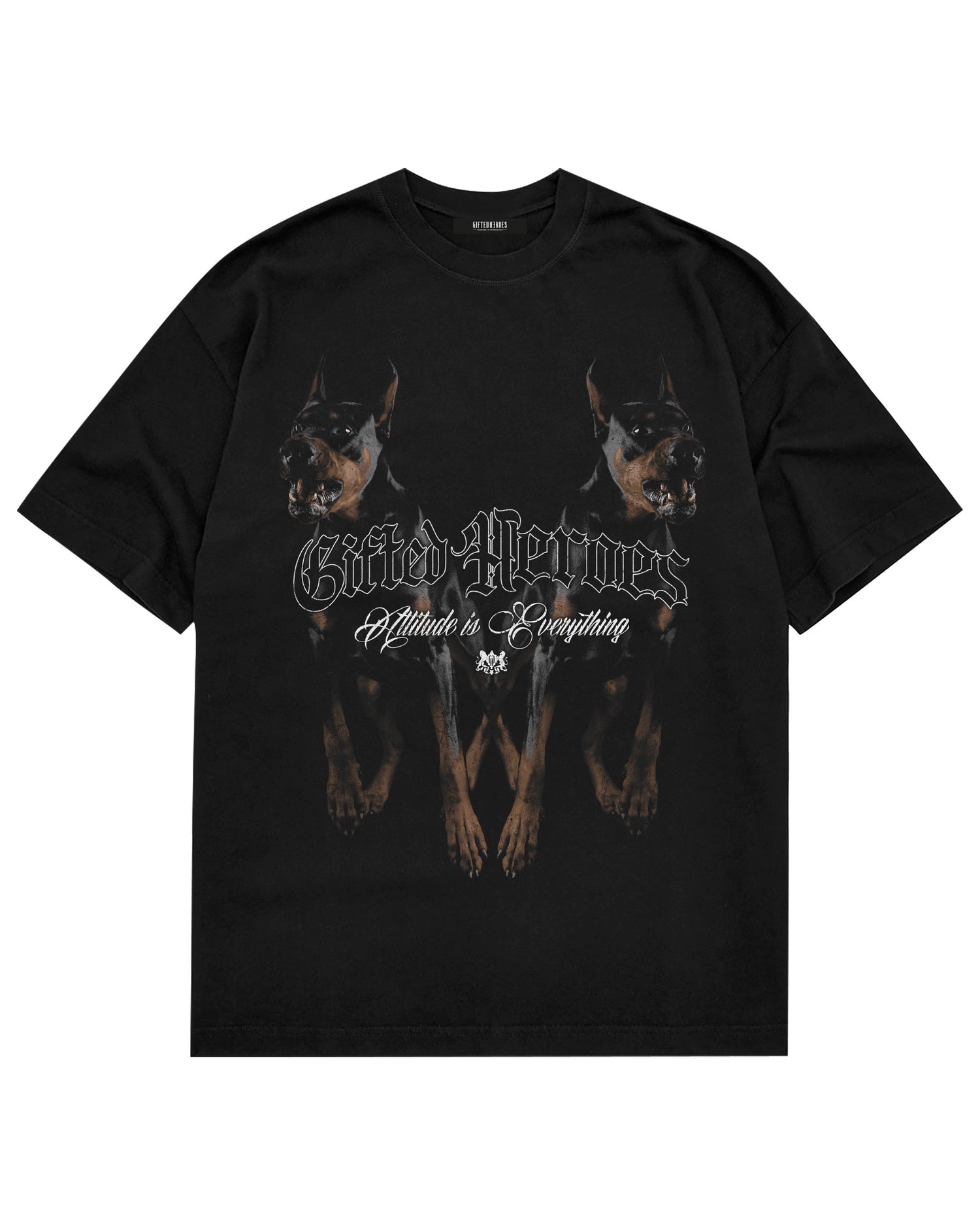 Devil Dogs Tee - Acid Black