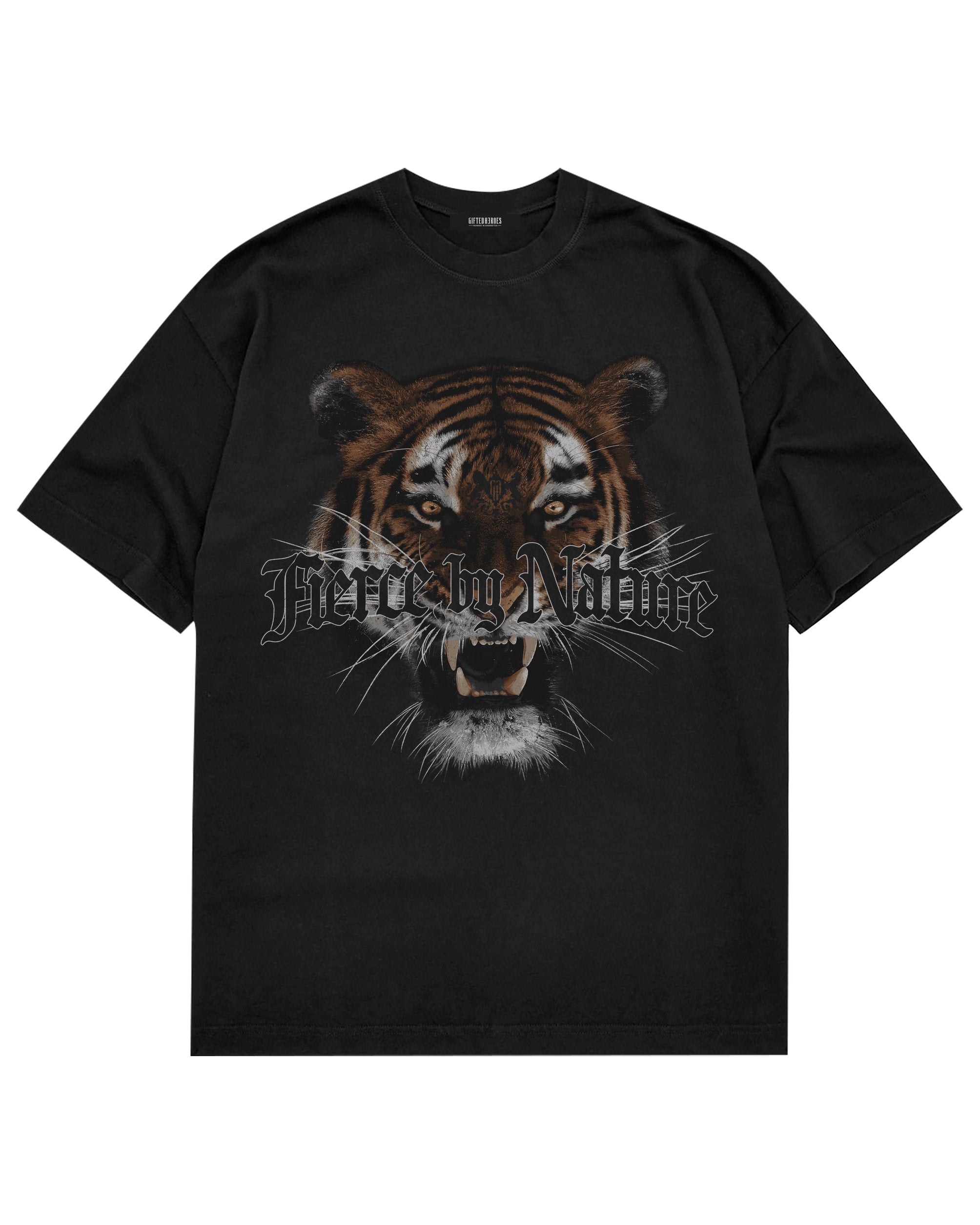 Fierce by Nature Tee - Acid Black