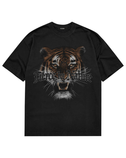 Fierce by Nature Tee - Acid Black