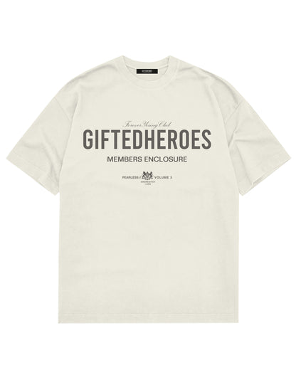 Members Club Tee - Vintage White