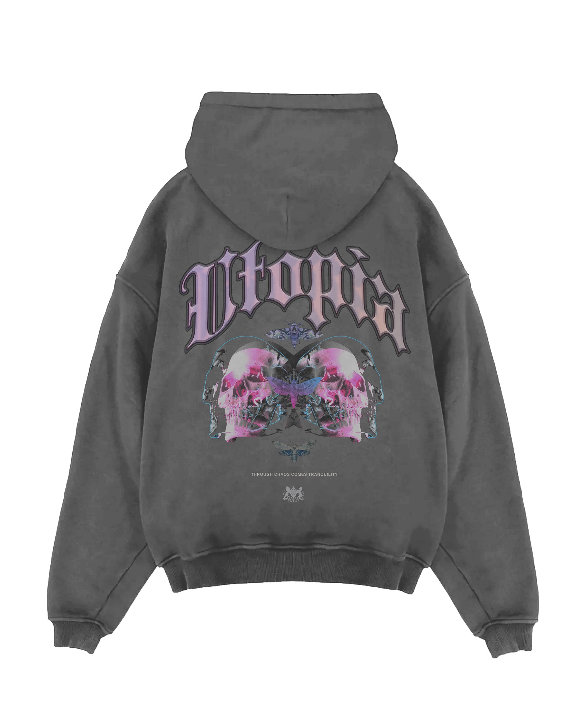 Utopia Hoodie - Washed Charcoal