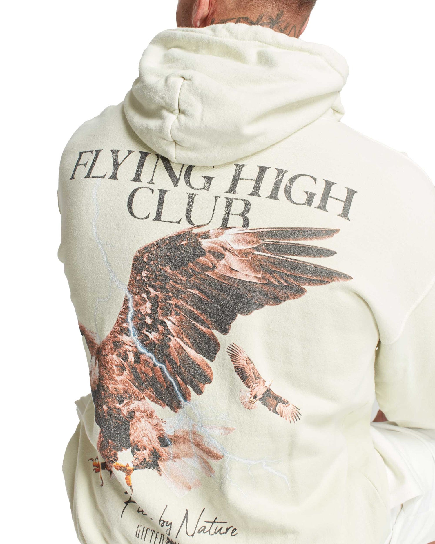 Flying High Hoodie - Vintage White