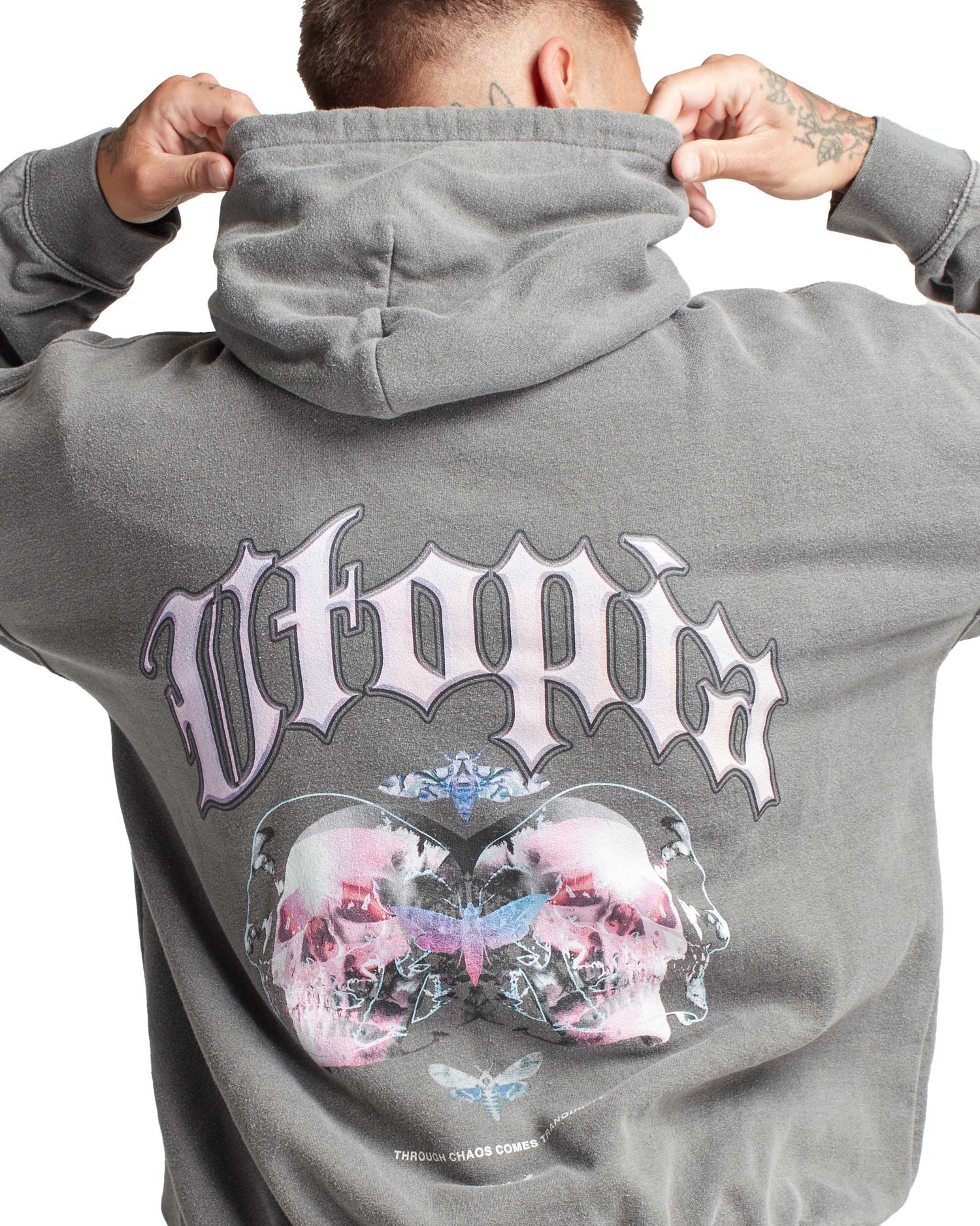 Utopia Hoodie - Washed Charcoal