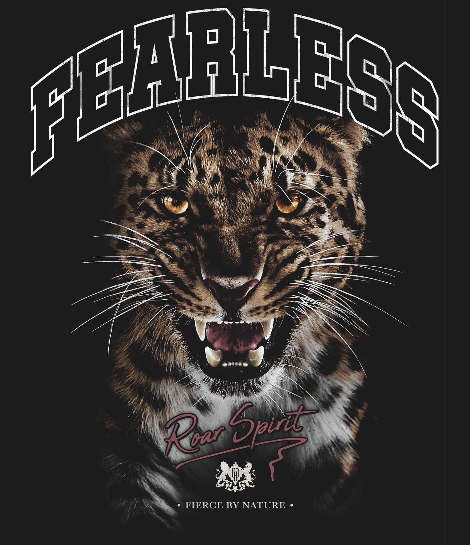 GH FEARLESS -Roar Spirit Tee - GiftedHeroes