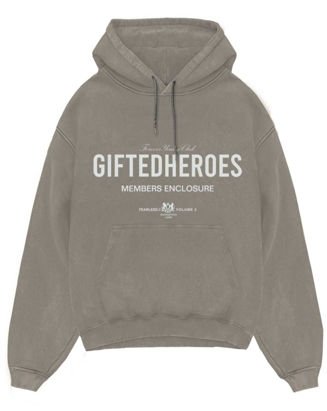 GH MEMBERS CLUB HOODY - Mocha - GiftedHeroes