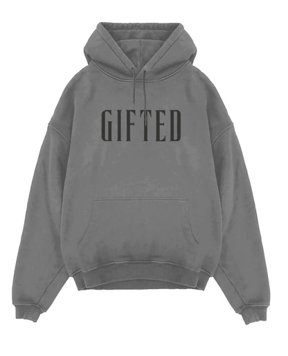 GH GIFTED UTOPIA HOODY - Charcoal - GiftedHeroes