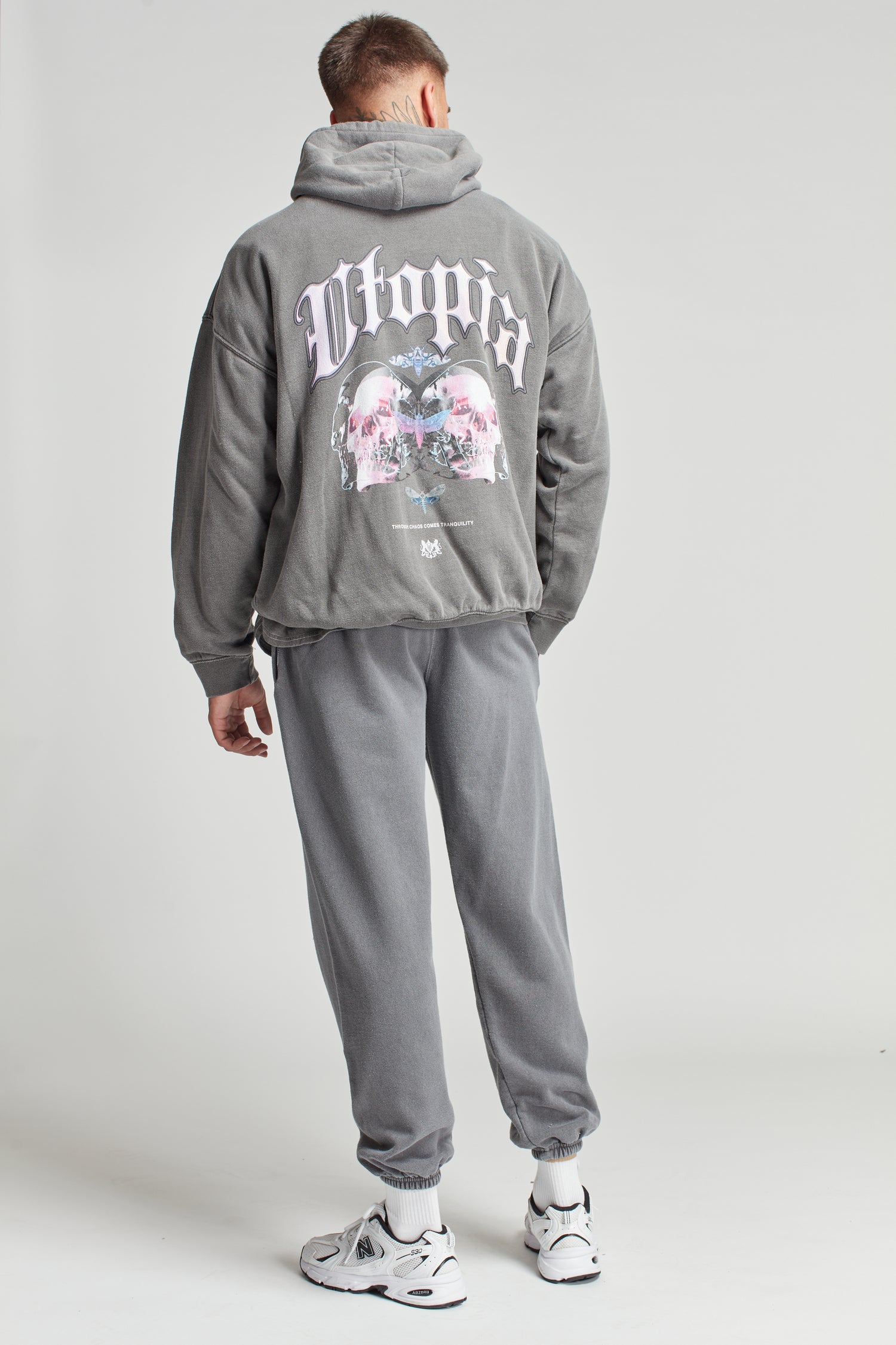 GH GIFTED UTOPIA HOODY - Charcoal - GiftedHeroes