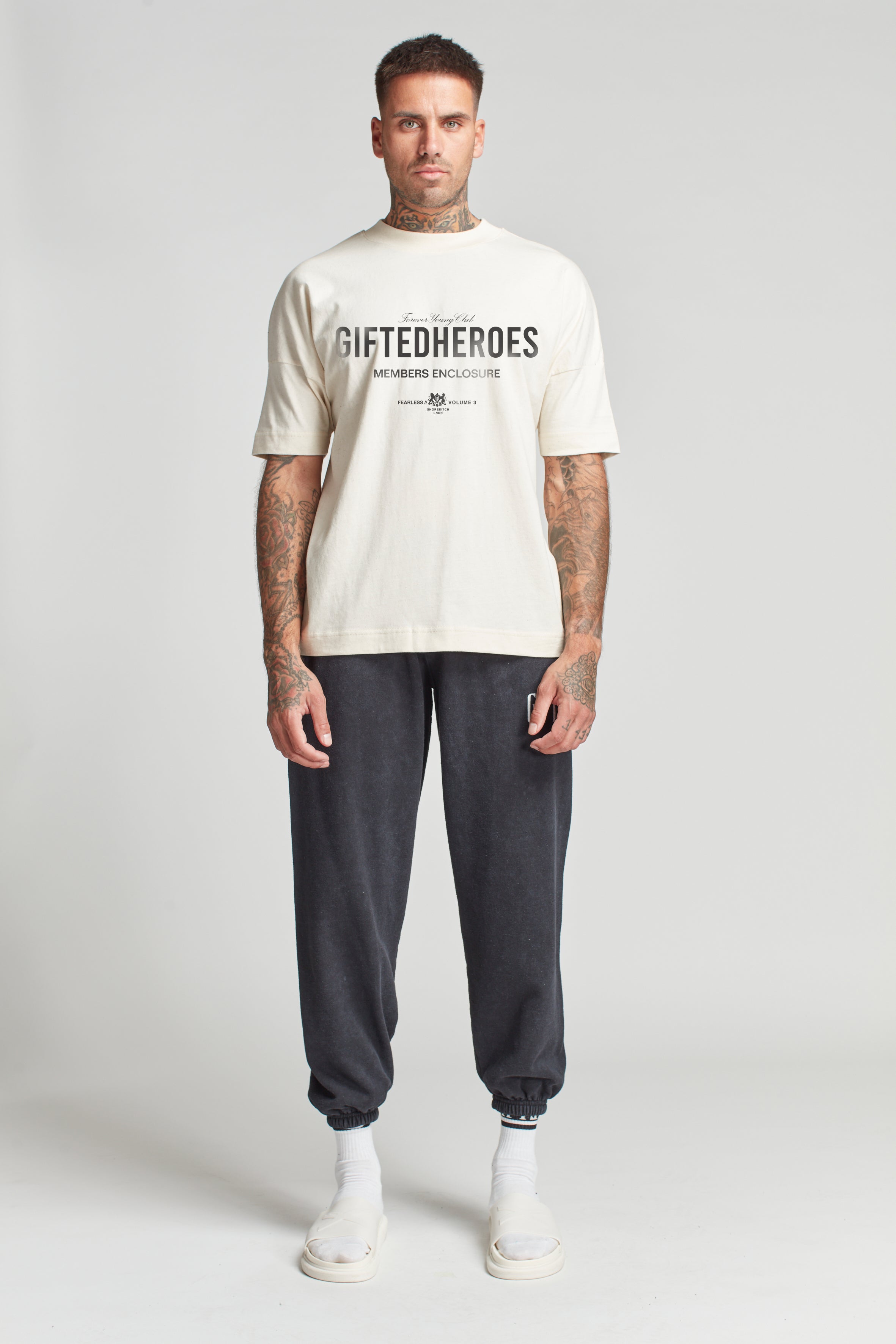 GH Members Club Tee - Vintage White - GiftedHeroes