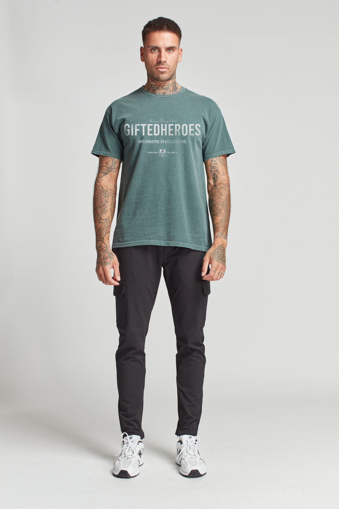 GH Members Club Tee - Racing Green - GiftedHeroes