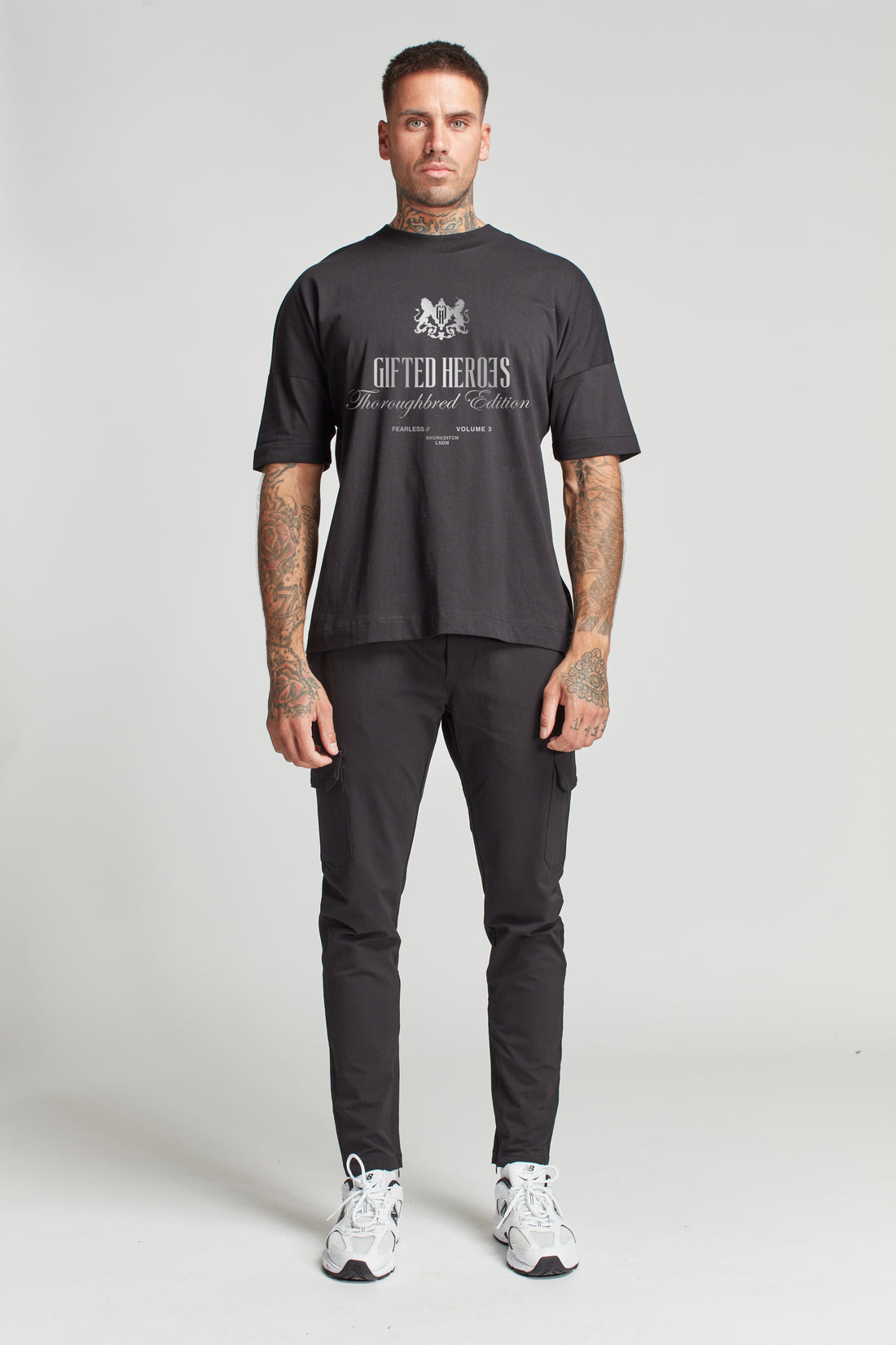 GH Thoroughbred Tee - Black - GiftedHeroes